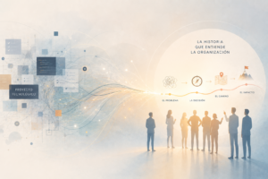 Lee más sobre el artículo Del proyecto tecnológico a la historia que entiende la organización
